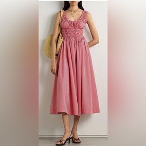 Doen Emmaretta Red Gingham, Small, NWOT